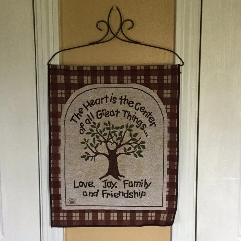 Love and family wall hanging